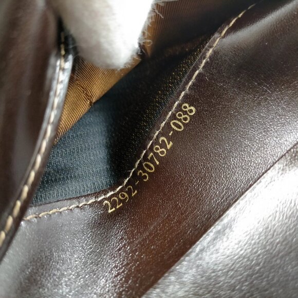 Authentic Fendi Wallet Brown Canvas mn349-113025 - Picture 8 of 9